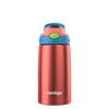 Contigo AUTOSPOUT Water Bottle, 13 oz, Coral Blue/Poppy