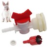 Rabbit Watering System Bucket Connector kit with 5/16'' Barb,Bulkhead Fitting,Mesh