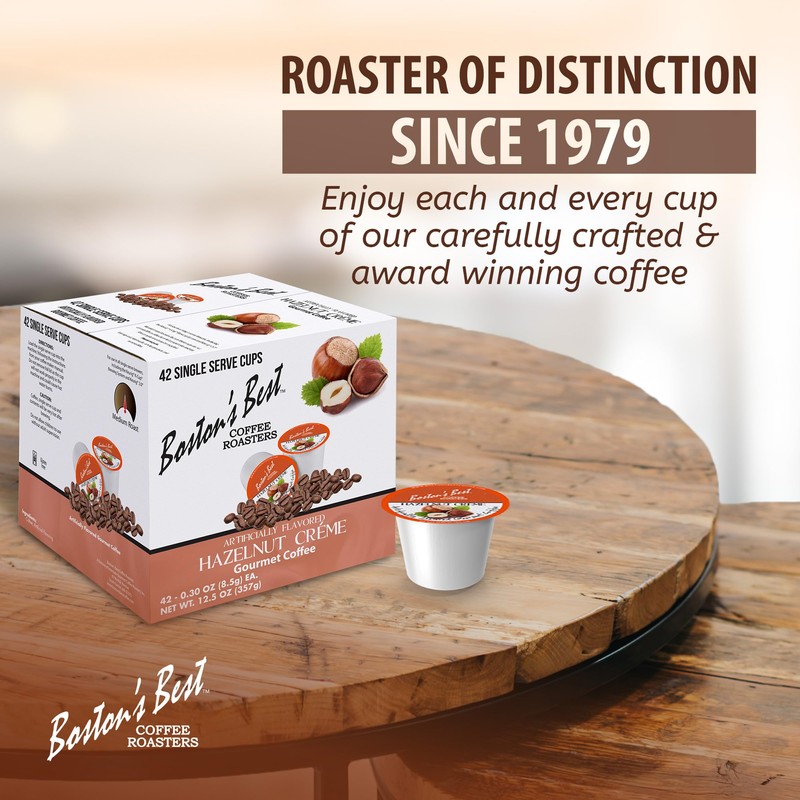 Boston’s Best - Hazelnut Creme Flavored Coffee, Delicious Gourmet Coffee