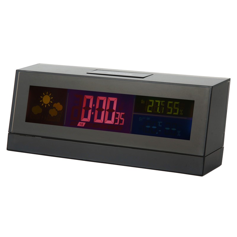 Electronic Weather Clock Digital Weather Forecast Monitor with Calendar Display