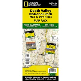 Death Valley Day Hikes and National Park Map [Map Pack Bundle] Map (National Geographic Trails Illustrated Map)