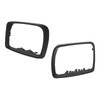 2PCS Car Rearview Mirror Frame Left Right Impact Resistant Protective