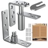 SKMYL Cafe Door Hinges, Saloon Door Hardware, Double Action Door