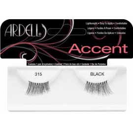 Ardell False Eyelashes Fake Lashes Invisibands 315 Black - 10Pack