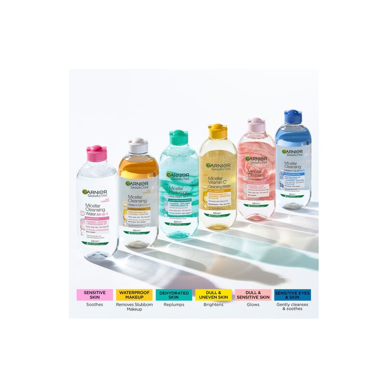 Garnier Skin Active Micellar Hyaluronic Aloe Water All-in-1 400ml