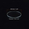 HARFINGTON 6pcs Watch Glass Crystal Lens, 31mm Dia. 1.1mm Edge