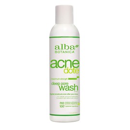 Alba Botanica Acnedote Maximum Strength Deep Pore Wash, 6 Oz