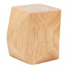 Wooden Diamond Lamp Base E27 Socket Modern Small Wood Table