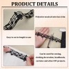 FINGERINSPIRE 20 Yards Hollow Music Note Ribbon 1-1/8 inch Cut
