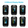 Fingertip Pulse Oximeter Oximetry Blood Oxygen Saturation Monitor with batteries