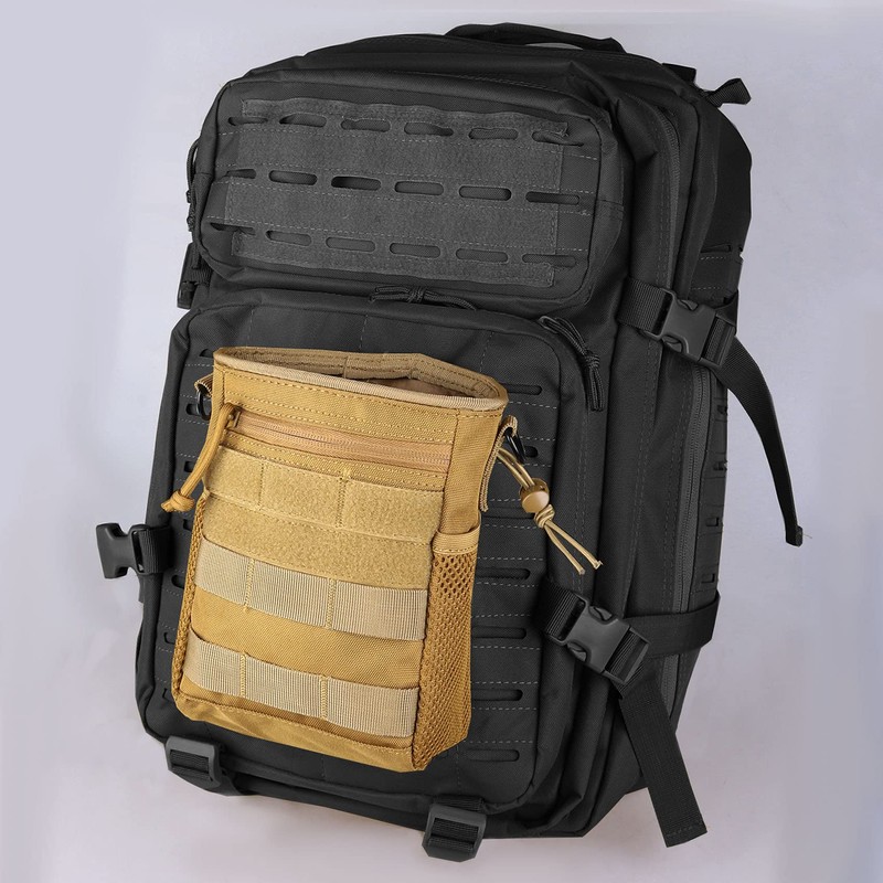 JETEDC MOLLE Dump Pouch Storage, Military Pouch, Storage Belt Bag,