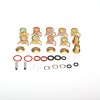 lan271982 2 Pack Carb Rebuild Kits for Johnson Evinrude V4