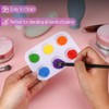 Mr. Pen- Plastic Paint Palette, 30 Pack, 6 Wells, White