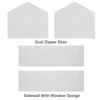 FORALEBEN Carport Replacement Side Wall Tarp Top for 10' x