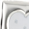 Heart Picture Frame with Silver Metal 13.5 CM