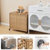 Laundry Hamper with Wheels, 34.3 Gallon(130L) Rolling Laundry Basket with