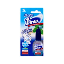 One-Drop Powerful Deodorizer, Mint Scent 0.67 Ounce 8 Pack