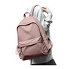 CAMILLEMMA Purple Lightweight Basic Backpack For High School,College Bookbag For