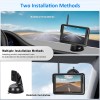 Yuanting 2.4G Wireless Car Backup Camera 5'' Reversing Kit HD