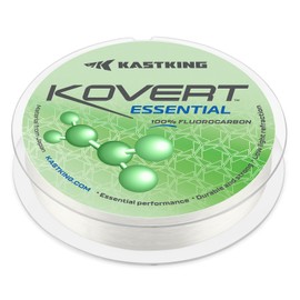 KastKing Kovert Essential 100% Fluorocarbon Fishing Line,20LB,200Yds