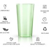 VerdureWare 24 oz Hammered Plastic Tumblers – Set of 8