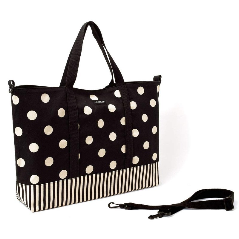 COLORFUL CANDY STYLE N0926100 PolkaDot Gusseted Lesson Bag, Polka Dot