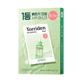 Torriden Balanceful Cica Mask Sheet 5ea Set (+1ea) - [SET] Mask Sheet 5ea (+1ea)
