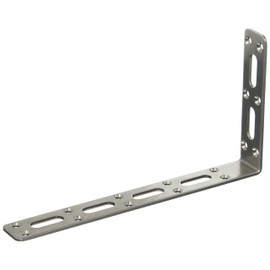 MYST 5212 Stainless Steel Mounting Hardware, Silver Color, Width 1.0 x Length 4.2 x 8.0 x Thickness 0.1 inches (25 x 107 x 203 x 3 mm) for DIY