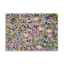 Sticker Bomb Sheet Sugar Skulls Vinyl Wrap Car Bike Scooter Laptop Skate Kids #10878 (A3 29cm x 42cm)