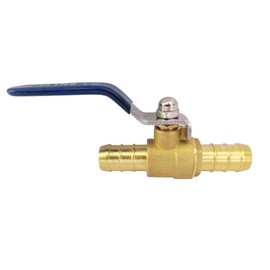 Pysrych 5/8 Inch Inch Heater Hose Shut Off Valve 16mm OD Brass Ball Valve 90 Degree Turn Full Port 1pc