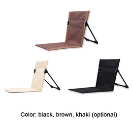 Outdoor Camping Fishing Chair Backrest Mat Foldable Chair Portable Rolled Up Chair With Backrest Dampproof Dustproof Chair Mat Garden Chair Cushion