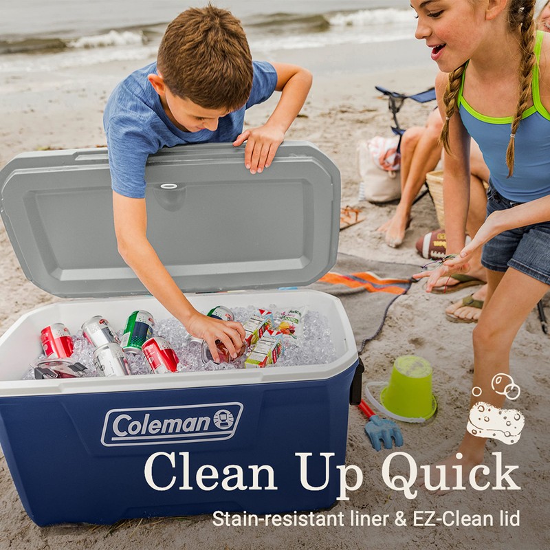 Coleman Classic Series Insulated Portable Cooler, Leak-Resistant Outdoor Hard Cooler