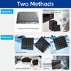 12/24/48pcs 2&quot; Thickening Acoustic Wall Panel Tiles Studio Music Sound