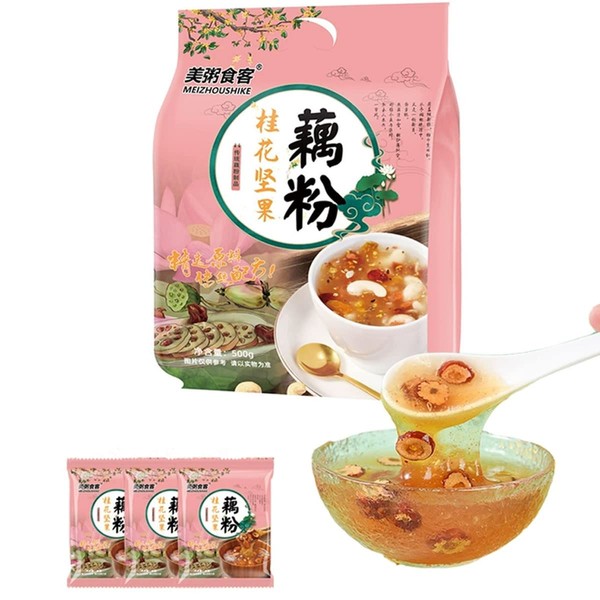 Instant Nutritional Breakfast 500g Fast food Congee Osmanthus nut lotus