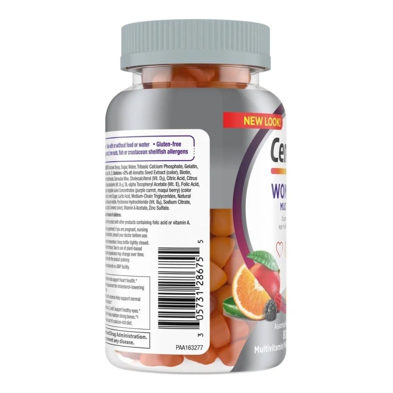 Centrum Multivitaminico Mujer 50 + 80 Gomitas Suplemento