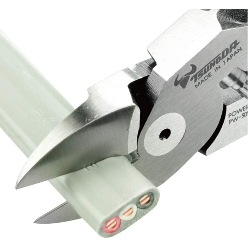 Tsunoda PW-305 Electric Power Nipper, Thin Blade, 8.9 inches (225