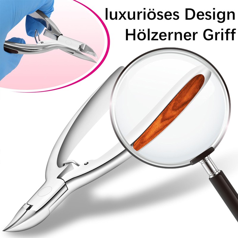 Professional Nail Clippers for Thick Toenails and Fingernails, Professional Ingrown