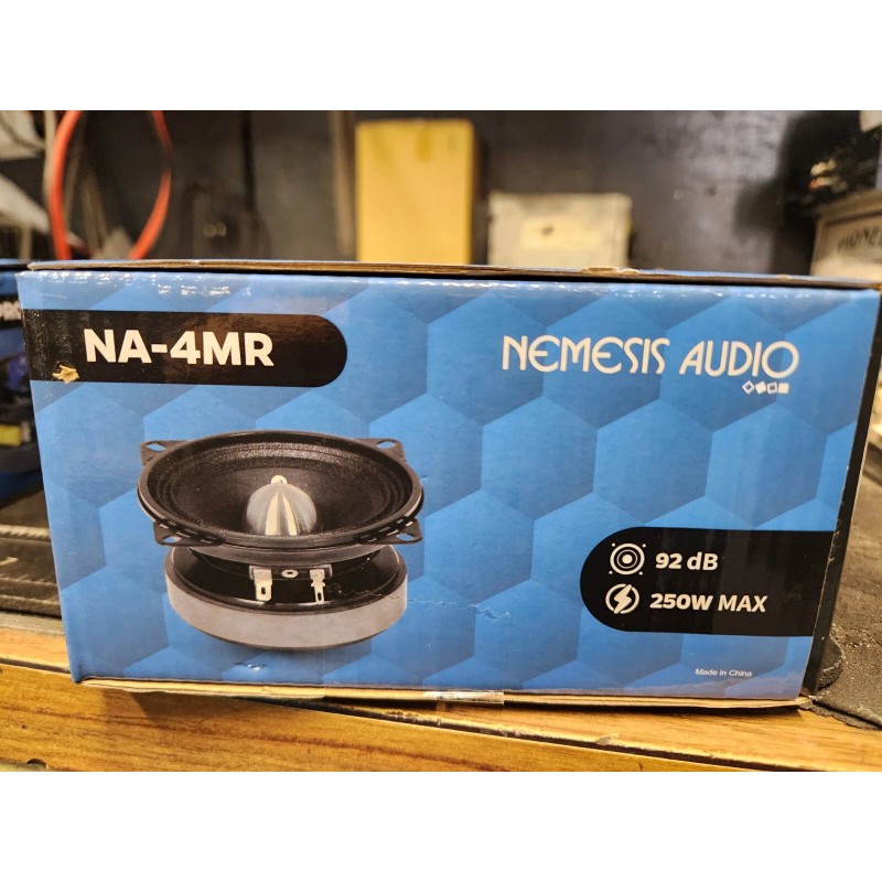 Nemesis Audio NA-4MR 4 inch 125 Watts RMS 4-ohm Car