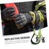 BUGUUYO Firefighters' Essential 2 Pack Glove Safety Straps Reflective Straps