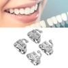 40pcs 2nd Molar Single Buccal Tube 0.022in Reduced Oral Friction