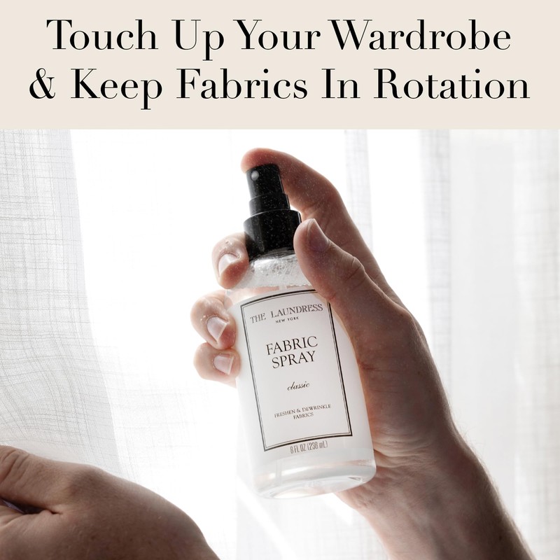 The Laundress Classic Fabric Spray, Wrinkle Release Spray, Upholstery and