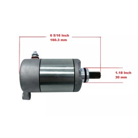 H&H Parts For Polaris Magnum 425 Starter w/ Relay Solenoid Motor 2x4 4x4 6x6 1995 - 1998