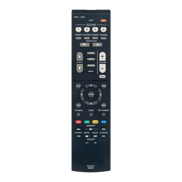 RAV575 VDM8700 Replacement Remote Control fit for Yamaha AV Receiver