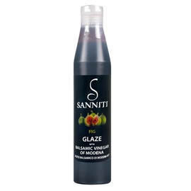 Sanniti Italian Balsamic Vinegar FIG Glaze, 12.9 Ounce (Pack of 2)