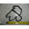 AJT SIDE FACING MINNIE MOUSE FACE OUTLINE CARTOON COOKIE CUTTER