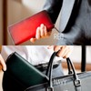 Dom Teporna Italy Men's Long Wallet, Genuine Leather, Large Capacity,