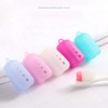 Fundas de Silicona para Cepillos de Dientes, Cepillo de Dientes