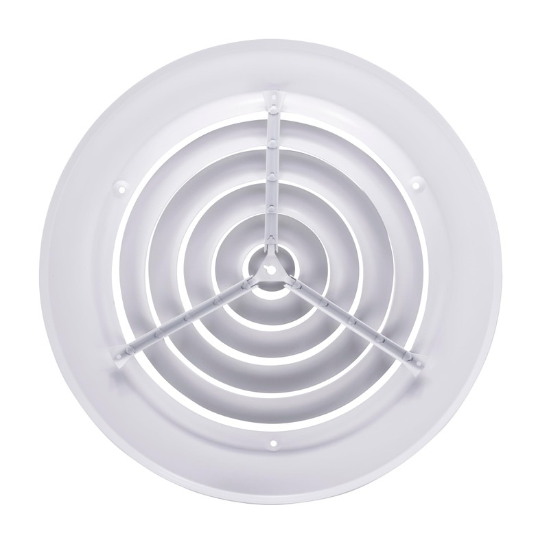 HVAC Premium 12'' Round Ceiling Diffuser - Easy Air Flow