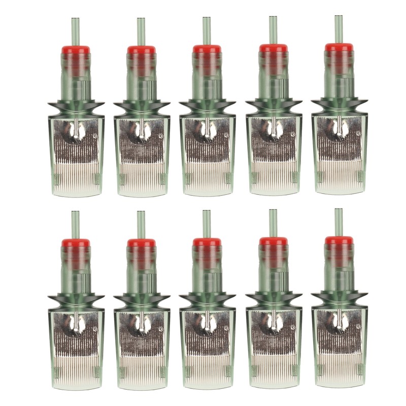 10pcs Curved Shading Needles Disposable Ultra Thin Curved RM Stainless