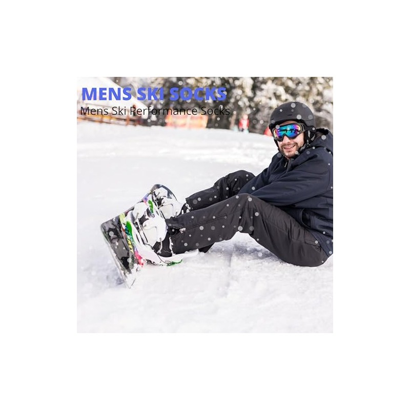 Max Men Thermal Snow Socks | High Performance, Grip &